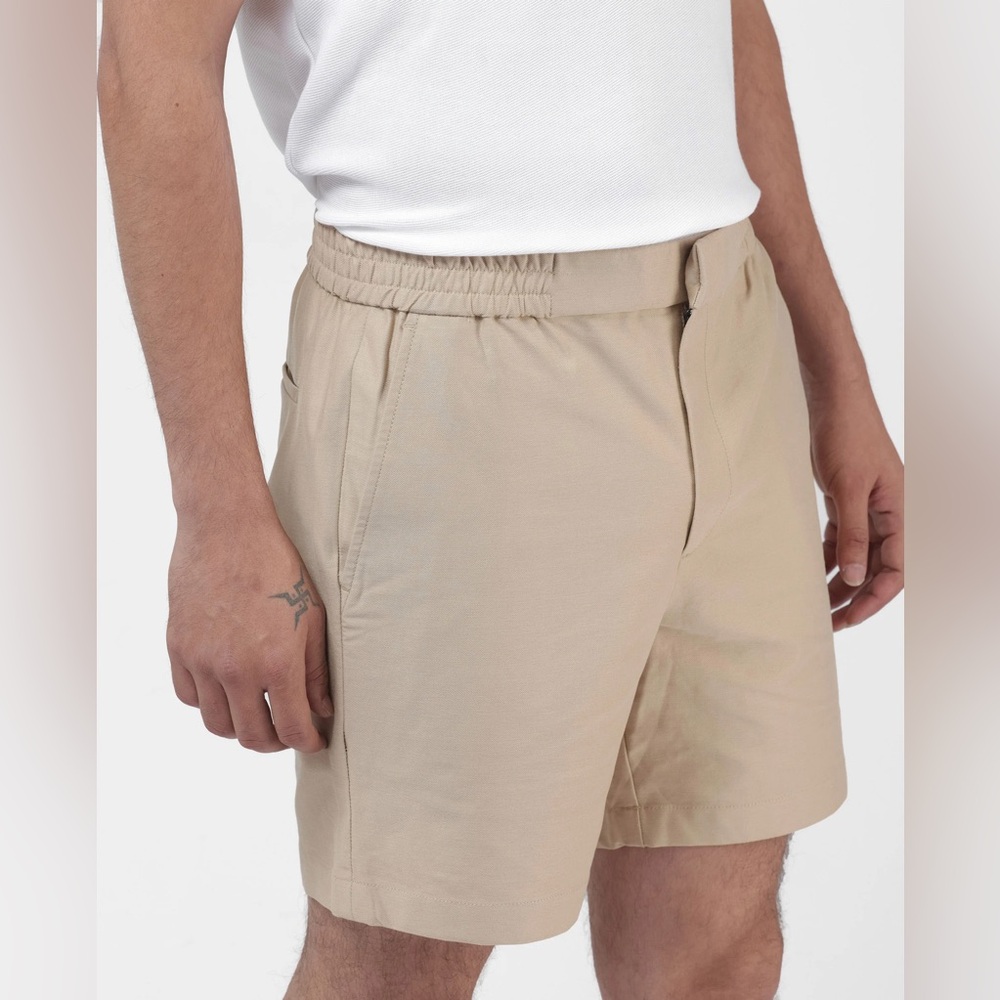 Rare Rabbit Men’s The Myka Shorts in Khaki Tan, size 30